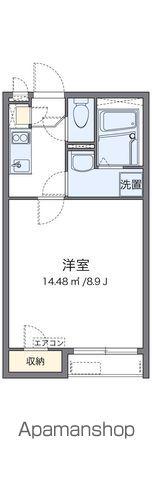 クレイノ金岡(1K/2階)の間取り写真
