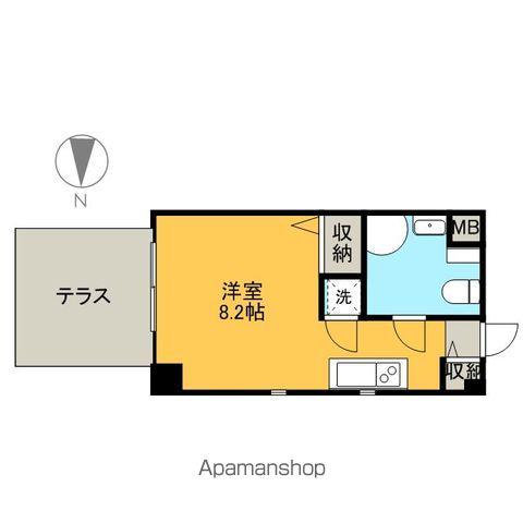 SK BUILDING10(ワンルーム/1階)の間取り写真