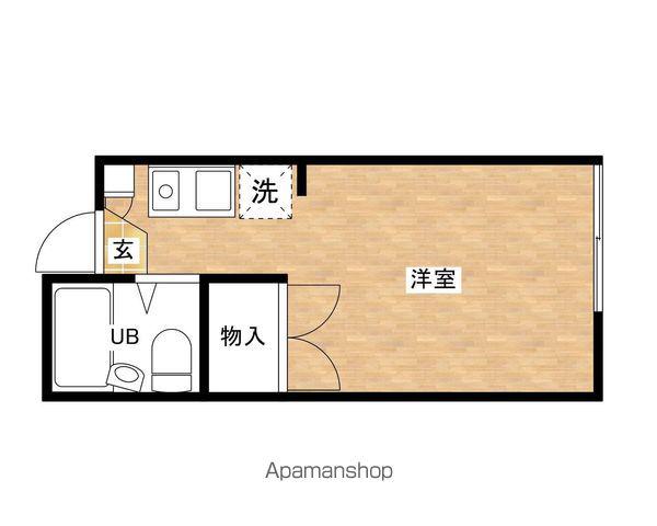 パークサイド和泉中央(1K/2階)の間取り写真