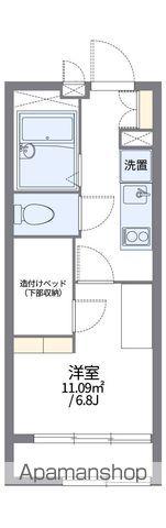 レオパレス彩 2階階 間取り