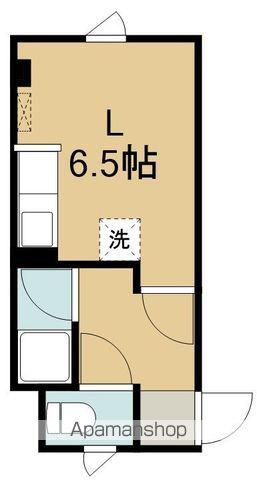 コーポHEROときわ通(ワンルーム/3階)の間取り写真