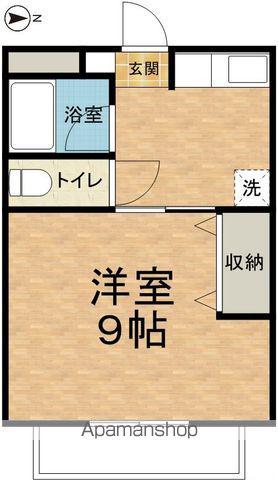 サープラスJUN(1K/1階)の間取り写真