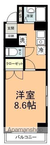 WELL PREMIADO(1K/4階)の間取り写真