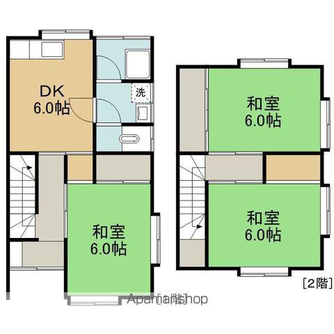 工藤ヤエ20号21号(3DK/1階)の間取り写真