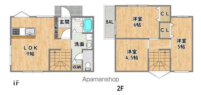 HYGGE STYLE(3LDK/1階)の間取り写真