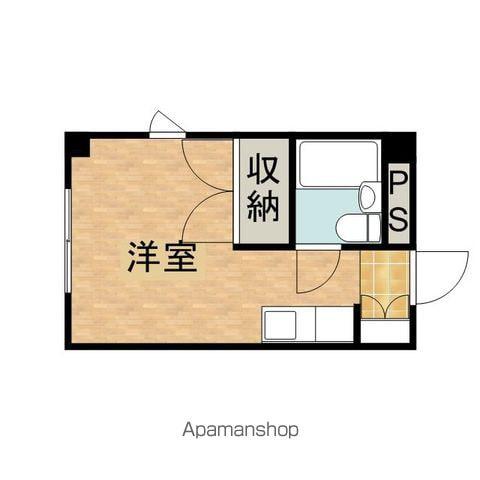 REDEAL八王子(ワンルーム/2階)の間取り写真