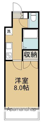 アモール(1K/2階)の間取り写真