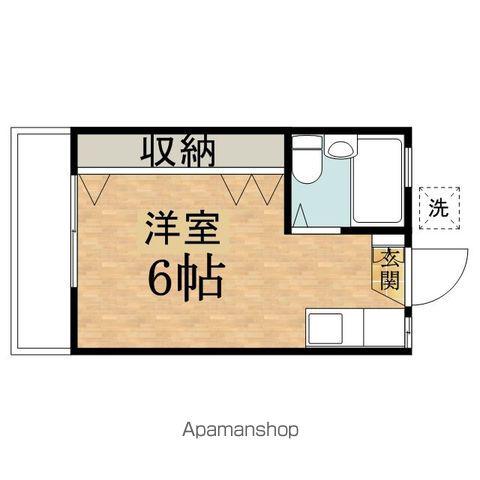 センチュリーもはん(ワンルーム/2階)の間取り写真