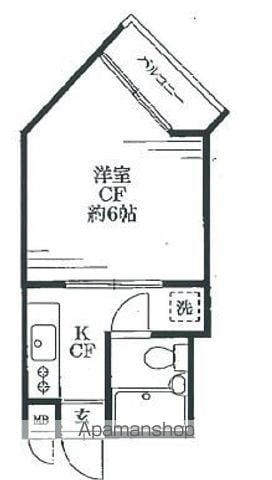 ライオンズプラザ高円寺(1K/3階)の間取り写真