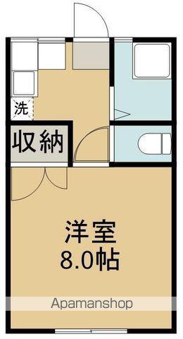 コーポ宮城野原A(1K/2階)の間取り写真