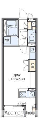 レオネクストK AND A(ワンルーム/2階)の間取り写真