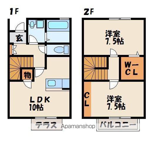 ウィルコート　ＭＩＮＡＴＯ(2LDK)の間取り写真