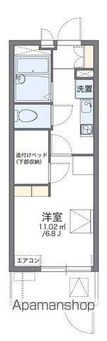 レオパレス萩崎(1K/1階)の間取り写真