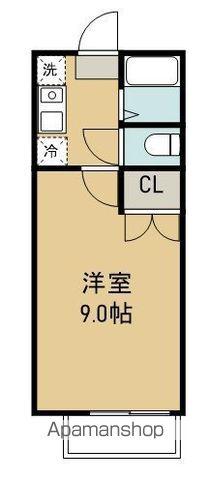 ヴァンデメール五橋(1K/3階)の間取り写真