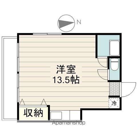 メゾン西千葉(ワンルーム/8階)の間取り写真