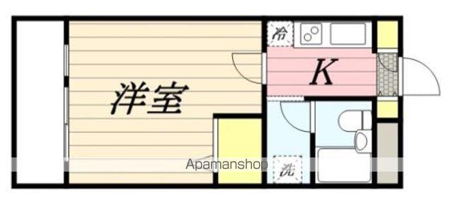 メゾン・ド・城西(1K/5階)の間取り写真