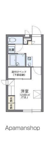 レオパレスサン東シオヤ(1K/2階)の間取り写真