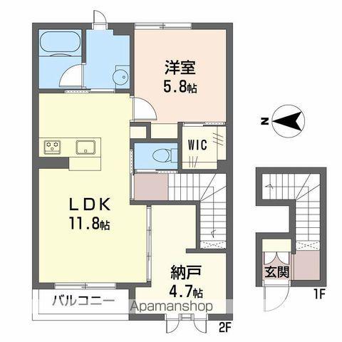  PURO MADERA プロ マデラ(1SLDK/2階)の間取り写真