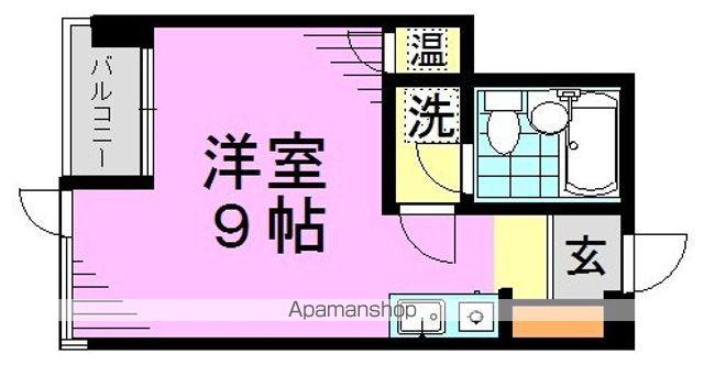コリンズ86ビル(ワンルーム/4階)の間取り写真