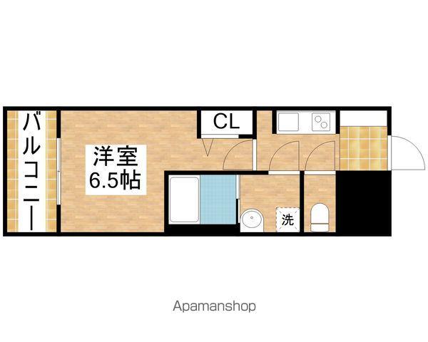 SーRESIDENCE今池駅前(1K/11階)の間取り写真