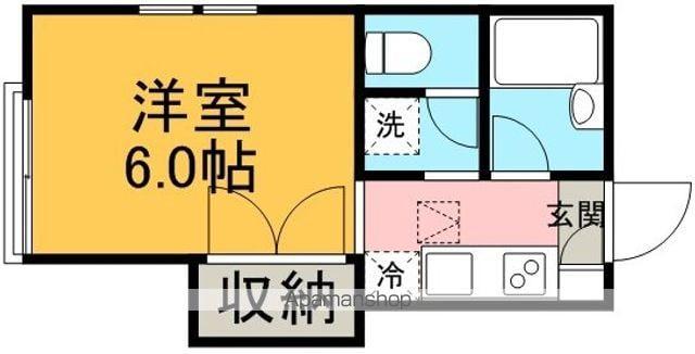 ベルシオン新宿 1階階 間取り
