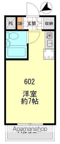 ライオンズマンション西新宿第7 6階階 間取り