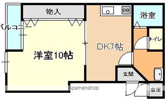 コートS幸町(1DK/2階)の間取り写真