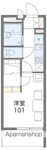 レオパレス弥栄(1K/3階)の間取り写真