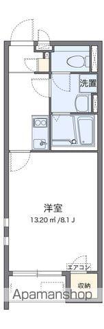 クレイノすずらん(1K/2階)の間取り写真