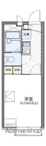レオパレスYUTAKA S(1K/2階)の間取り写真