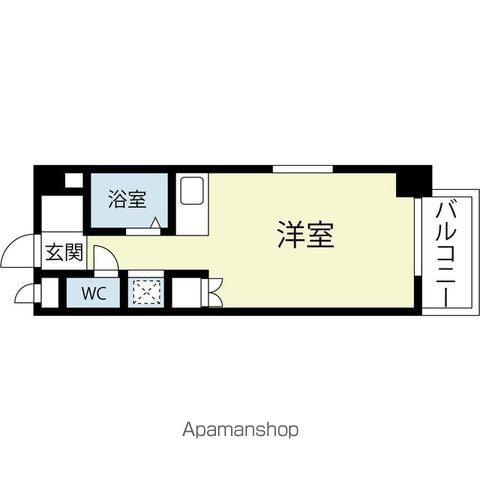 アーバニー大賀(ワンルーム/3階)の間取り写真