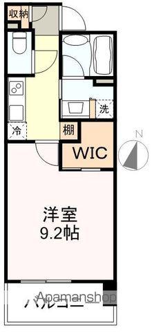 リージア勾当台公園(1K/6階)の間取り写真