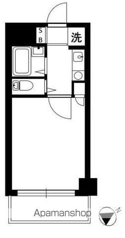 根岸公園ダイカンプラザシティ(1K/3階)の間取り写真