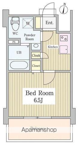 エスパローマ目白(1K/9階)の間取り写真