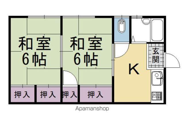 円明寺長慶(2K)の間取り写真