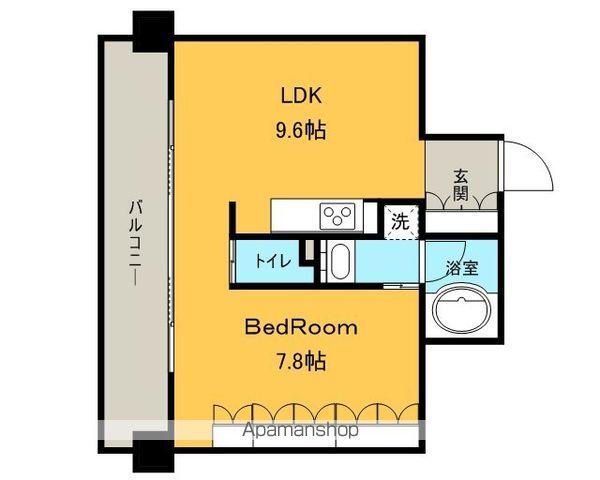 アーデン泉プレミア(1LDK/11階)の間取り写真