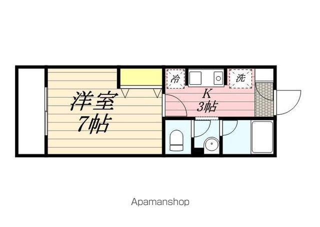 アーバンベルテ 5階階 間取り