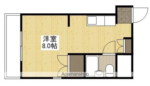アーバンハイツ千田(ワンルーム/2階)の間取り写真