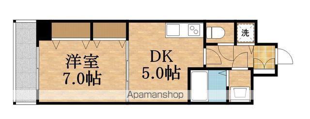 NORDEN TOWER SHIN-OSAK(1DK/13階)の間取り写真