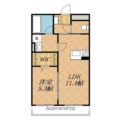 グランコートMⅡ(1LDK/3階)の間取り写真
