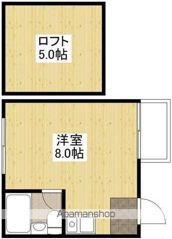 第8シティビル(ワンルーム/3階)の間取り写真