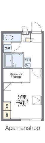 レオパレス灯(1K/2階)の間取り写真