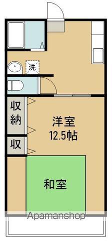 コーポKS(1K/2階)の間取り写真