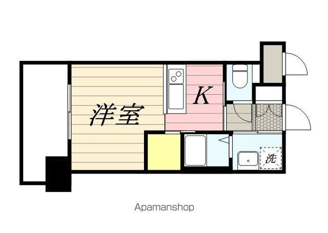 ALFACIO DE CLAVE(1K/8階)の間取り写真