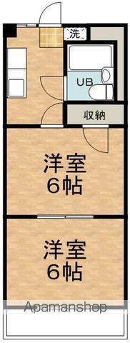 V・S・H橘(2K/2階)の間取り写真