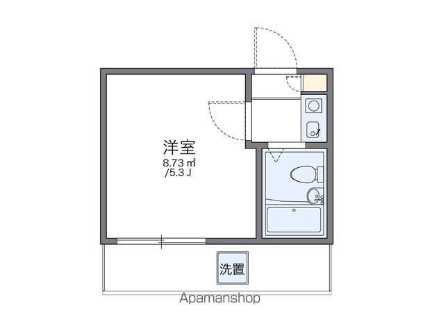 レオパレス吉祥寺第2(1K/2階)の間取り写真