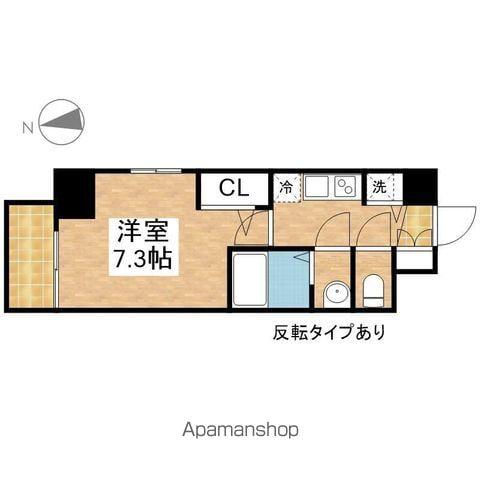 エスリード上前津セレーノ(1K/12階)の間取り写真