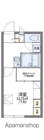レオパレスノーチェ(1K/2階)の間取り写真
