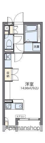 レオネクストリベーラ(ワンルーム/2階)の間取り写真