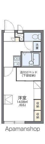 レオパレス文京(1K/1階)の間取り写真